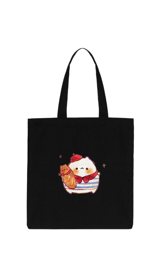 bunny tote bag White 24