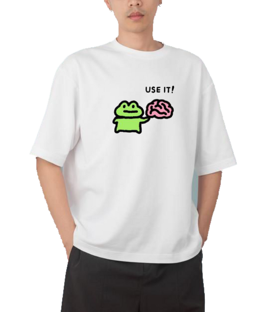 Frog One Size t- shirt White 24