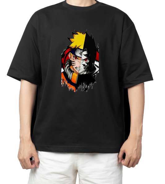 Naruto Shippuden t- shirt One Size Black 24