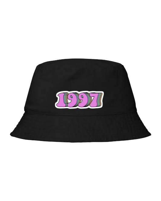 age Bucket hat Fishman hat cap Black 1997
