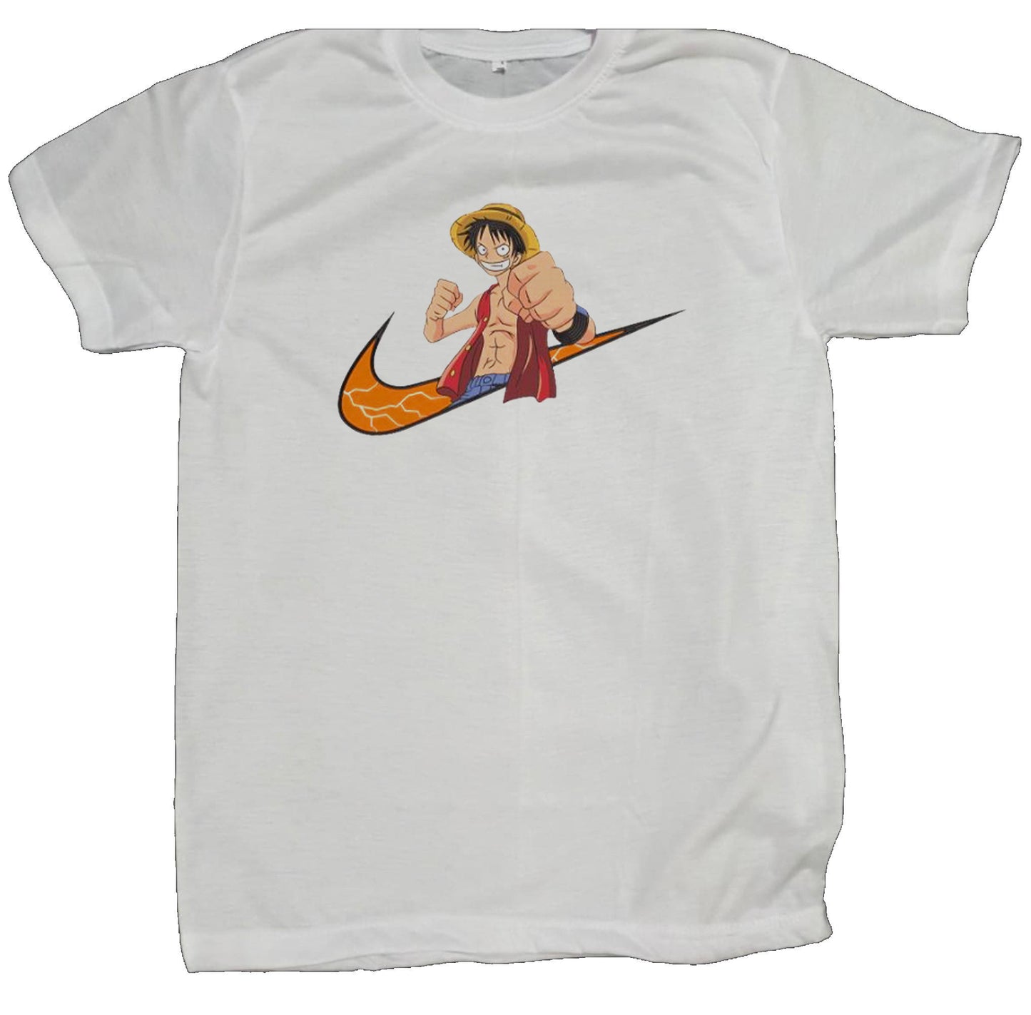 one piece t- shirt fat White 24