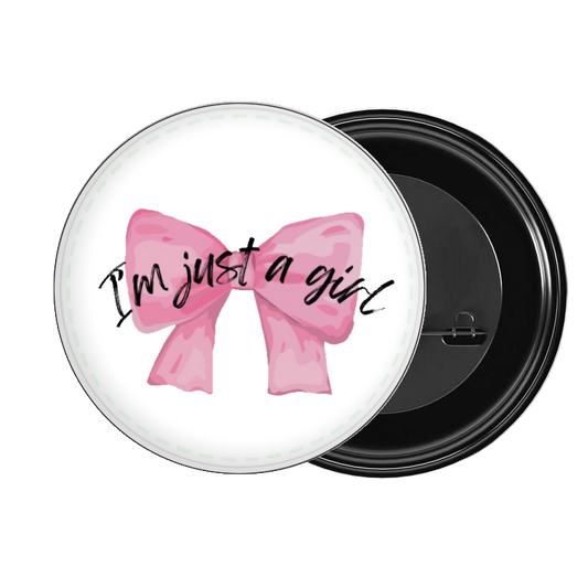 brooch I'm just a girl 251