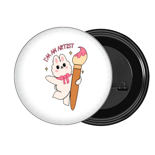 brooch I'M AN ARTIST 252