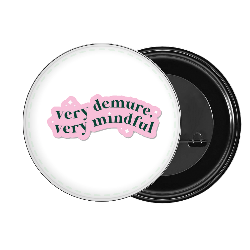 brooch very demure, very mindful 258