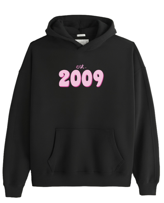age Oversize Hoodie Black 2009