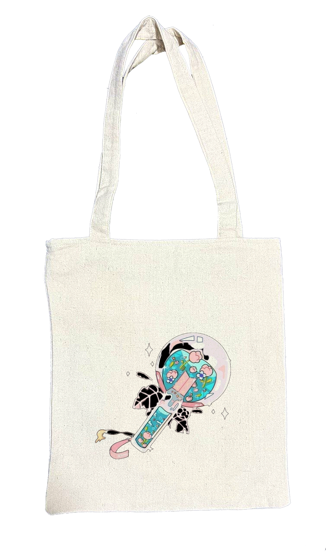 BTS tote bag beige 25