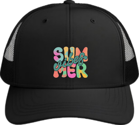 Summer Vibes Baseball cap Black 25