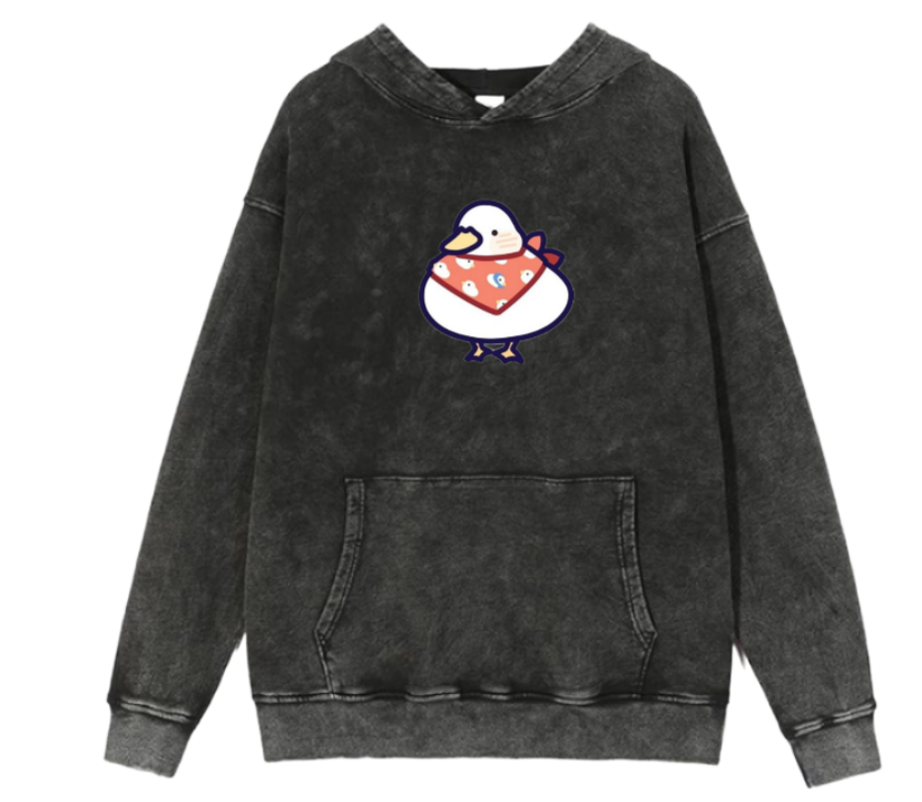 duck Oversize Hoodie Washed 25
