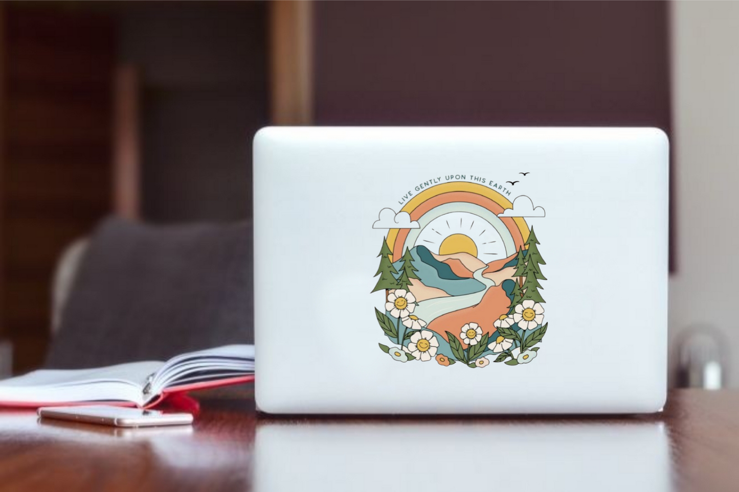 Summer Vibes Laptop Sticker 25
