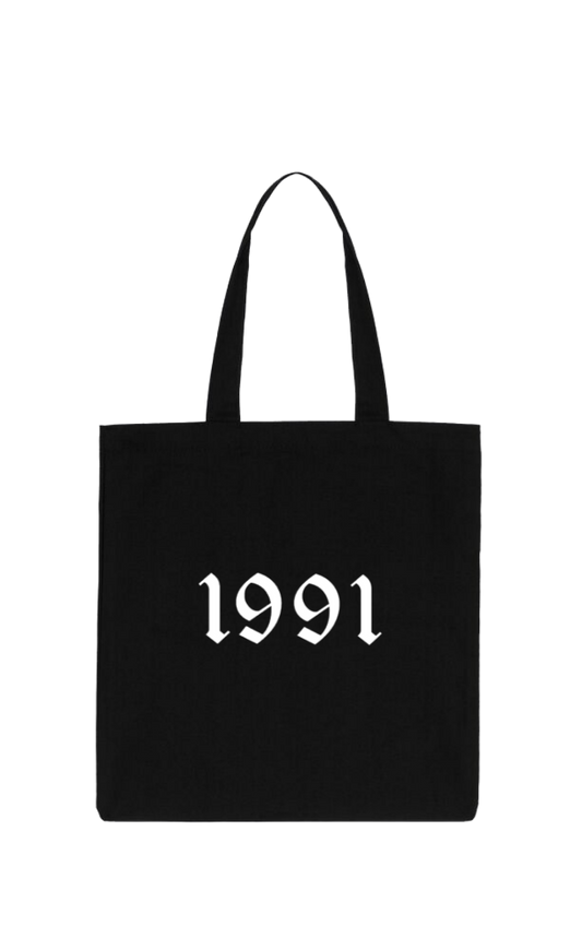 age tote bag Black 1991