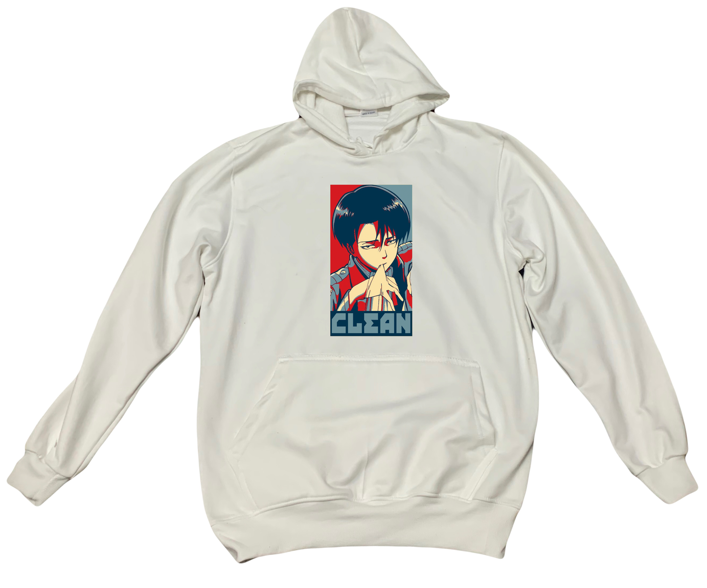 Anime Attack on titan shingeki no kyojin eren levi mikasa Aot White Oversize HOODIE 25