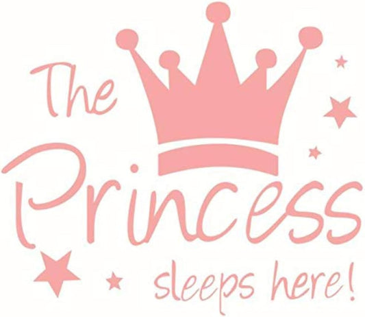 Sticker The Princess sleeps here 93