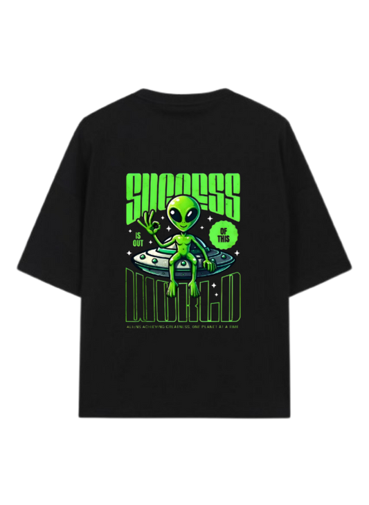 aliens One Size t- shirt Black Back 19