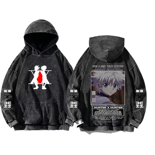 Hunter × Hunter One Size hoodie Washed Back 25