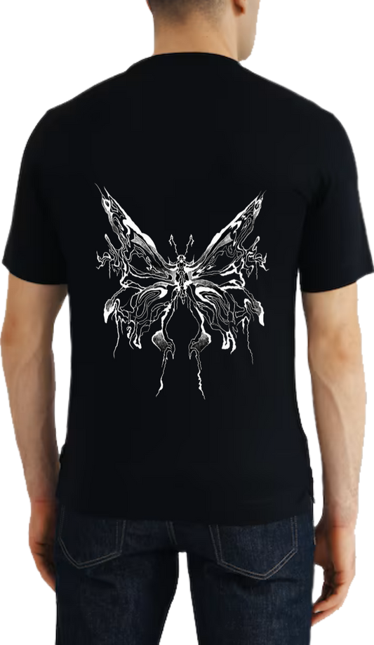 Goth  t- shirt  Black Back 25