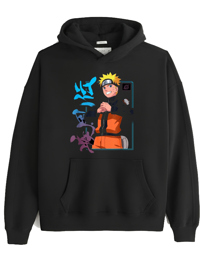 Naruto Shippuden One Size hoodie Black 25