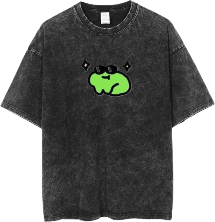 Frog One Size t- shirt Washed 25