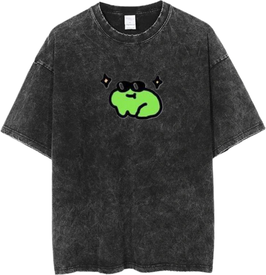 Frog One Size t- shirt Washed 25