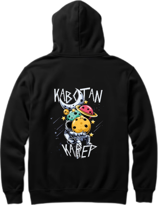 aliens Oversize Hoodie Back Black 27