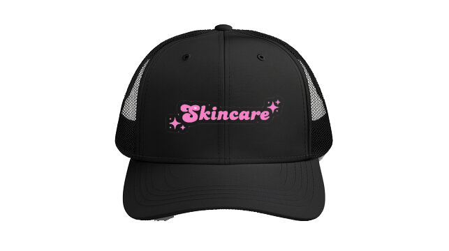 Baseball cap Black Skincare Aesthetic 25