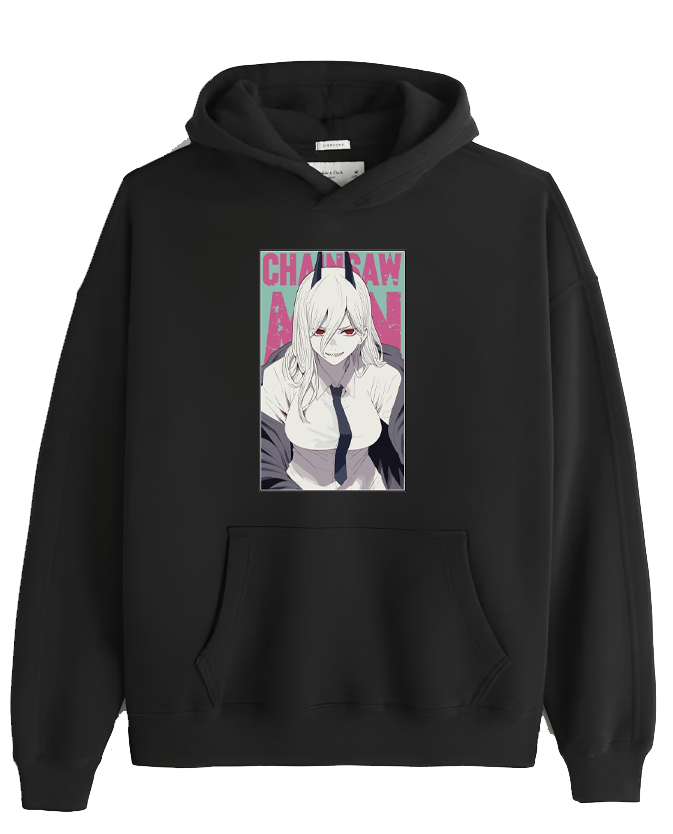 Chainsaw Man One Size hoodie Black 24