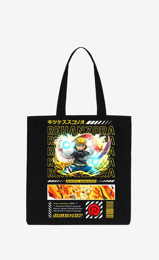 Naruto Shippuden tote bag Black 25