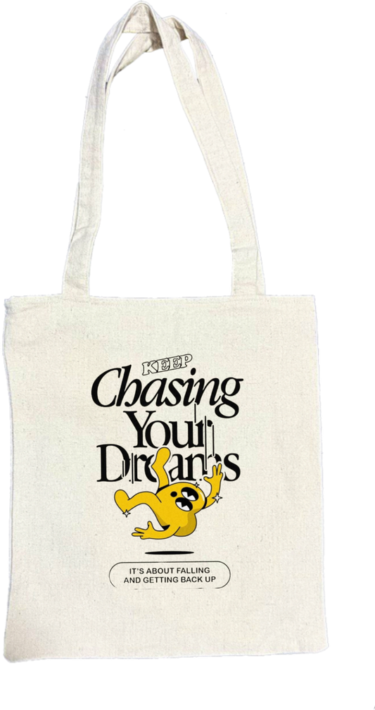KEEP Chasing Your Ditan's tote bag beige 165