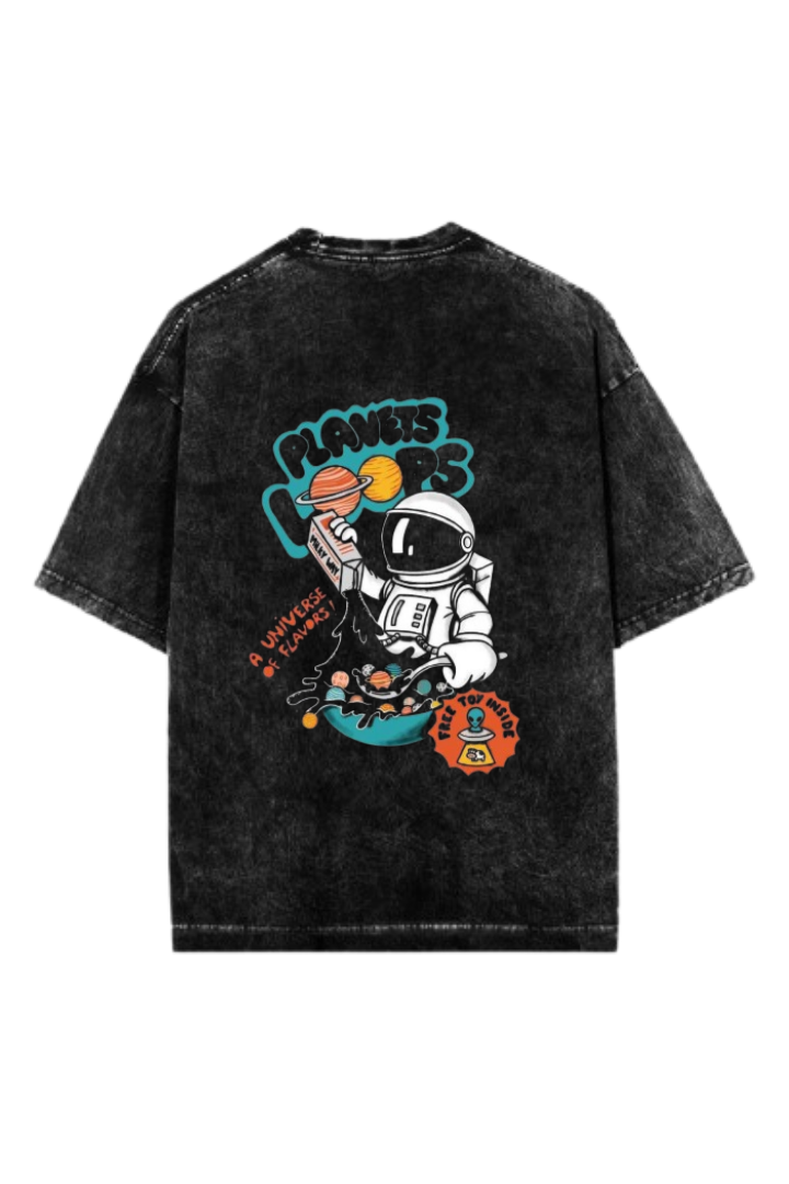 aliens One Size t- shirt Washed Back 25