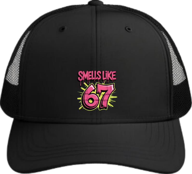 67 designs Baseball cap Black 25