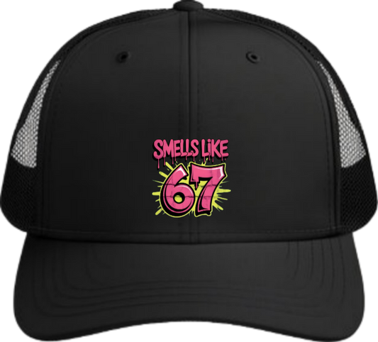 67 designs Baseball cap Black 25
