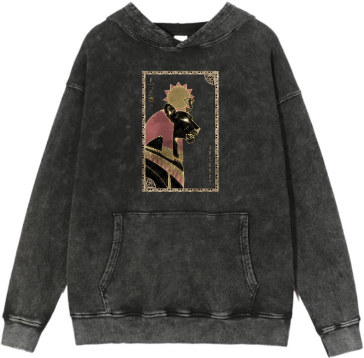 Egypt Over Size hoodie Washed 25