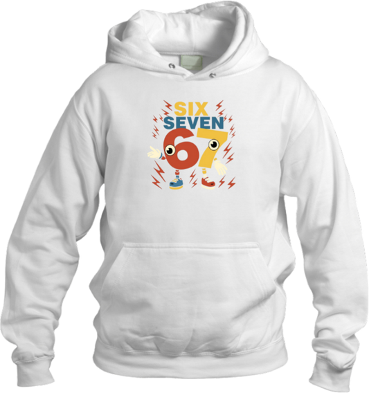 designs 67 Oversize Hoodie White 25