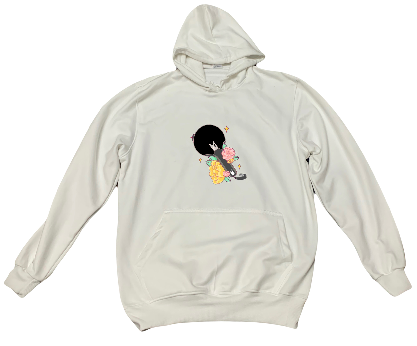 BTS One Size hoodie White 25