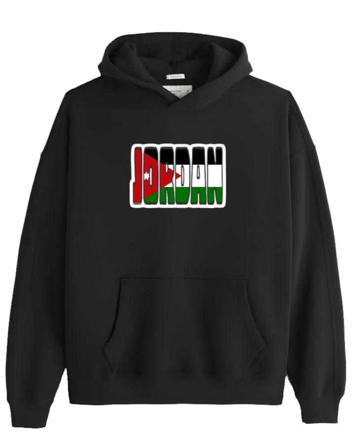 Jordan Oversize Hoodie Black 25