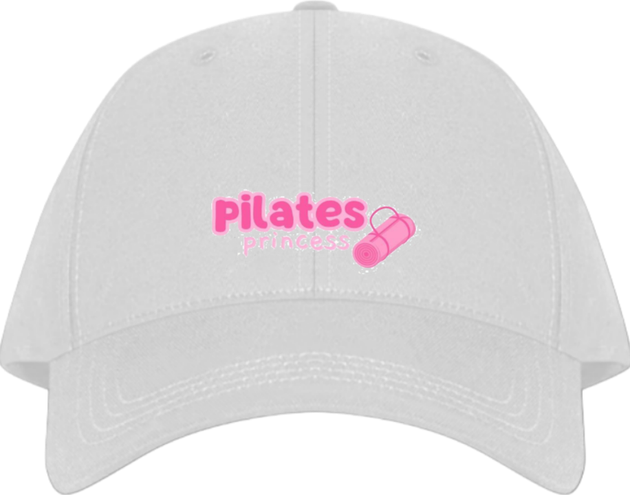 workout gym pilates Baseball cap White 25