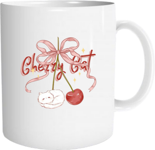 Cherry Cat Mug 25