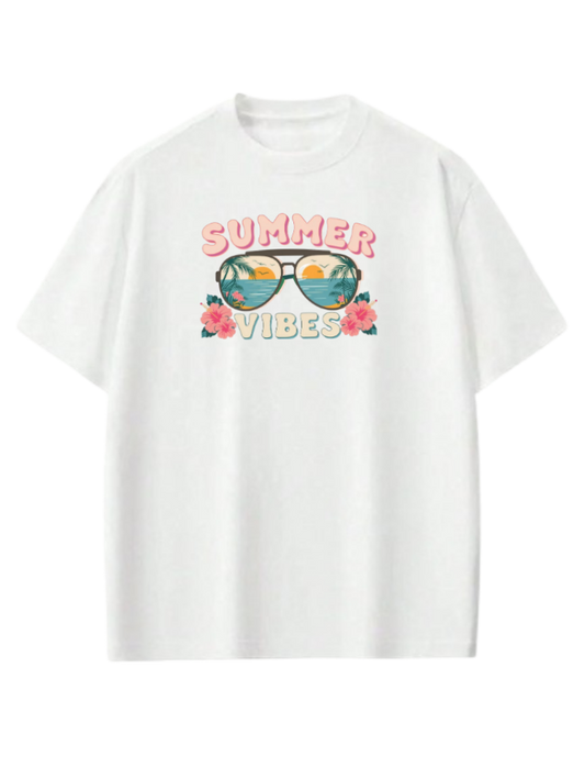 Summer Vibes t- shirt White 21