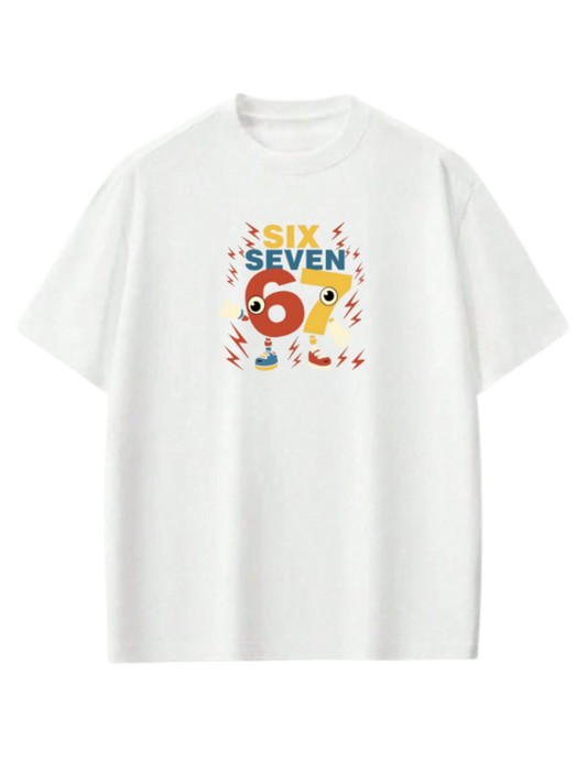 67 designs One Size t- shirt White 25