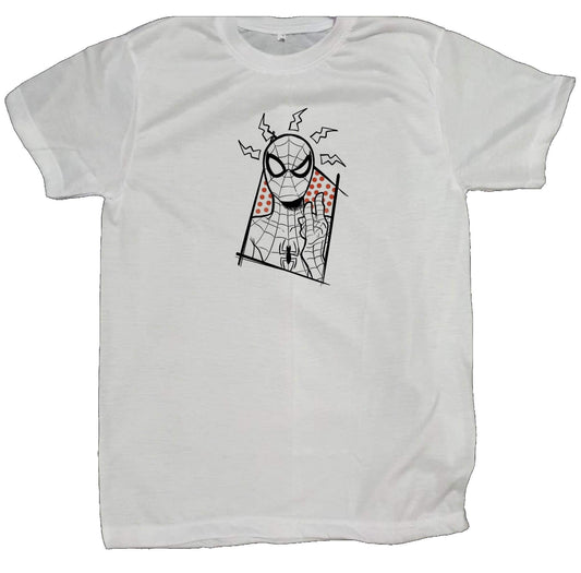 Marvel t- shirt fat White 25