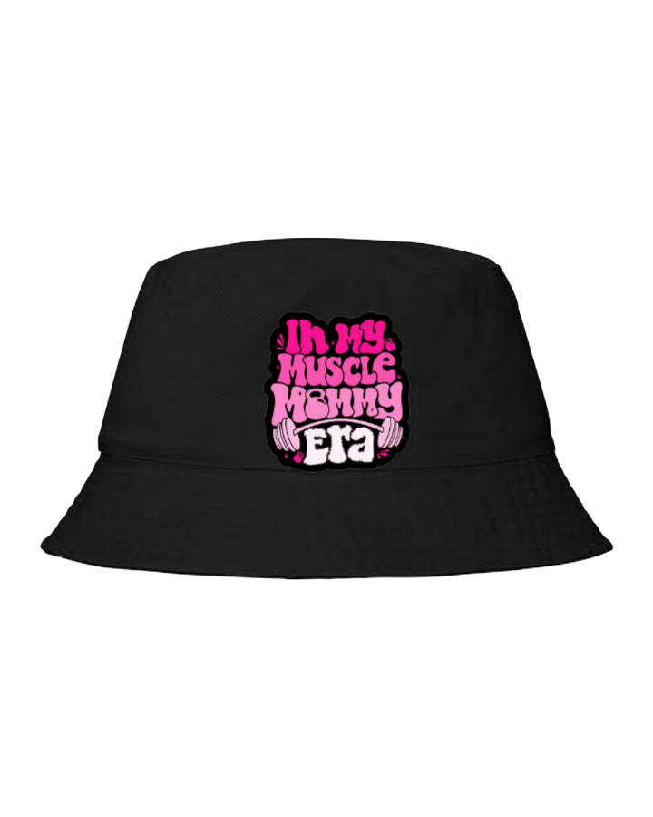 workout gym pilates Bucket hat Fishman hat cap Black 25