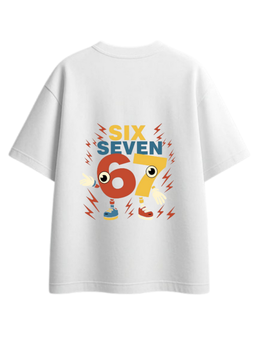 67 designs One Size t- shirt White Back 25