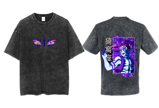 Anime Demon slayer nezuko tanjiro  One Size t- shirt Washed 25
