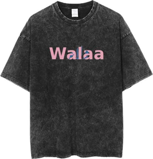 names t- shirt One Size Washed Walaa 25