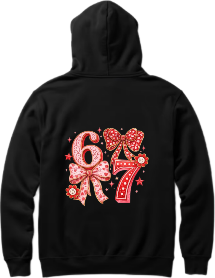 designs 67 Oversize Hoodie Black Back 26