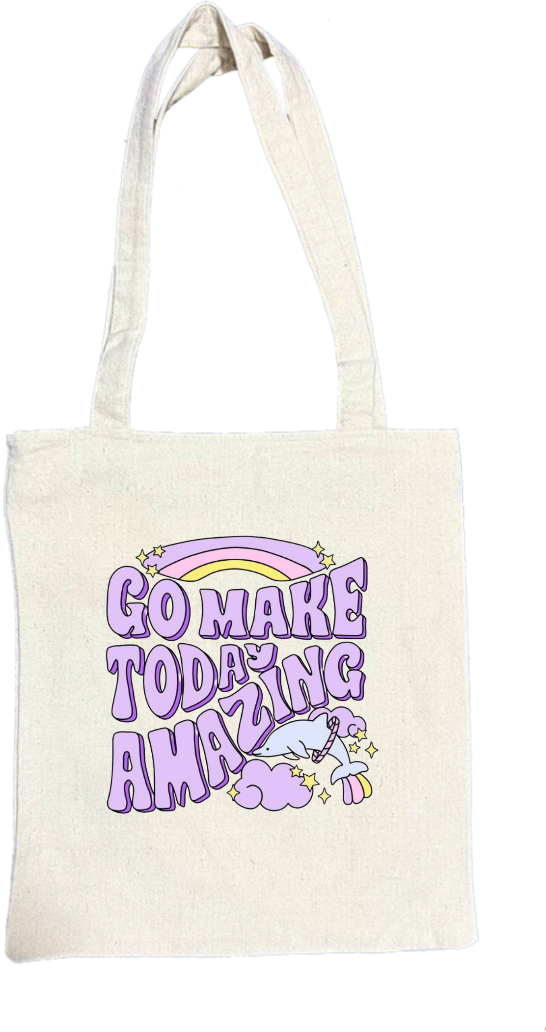 GO MAKE TODAYNG tote bag beige 116