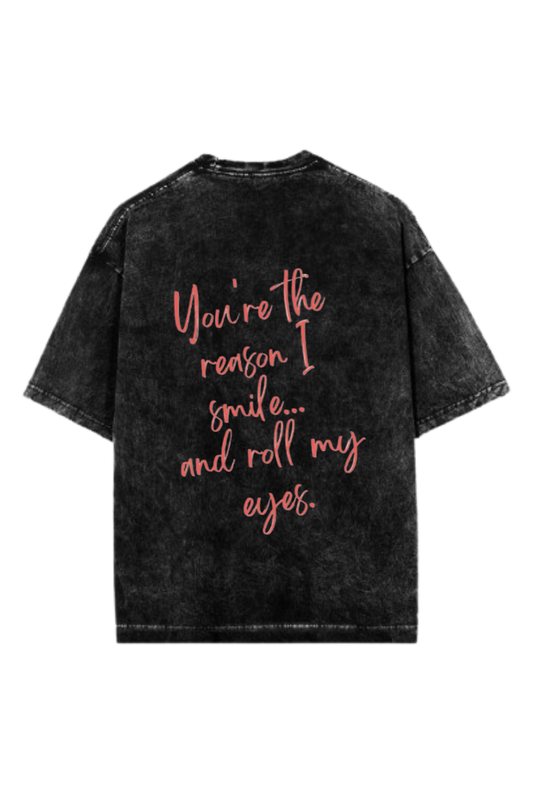 VaIentine coupIe One Size t- shirt Washed Back 26