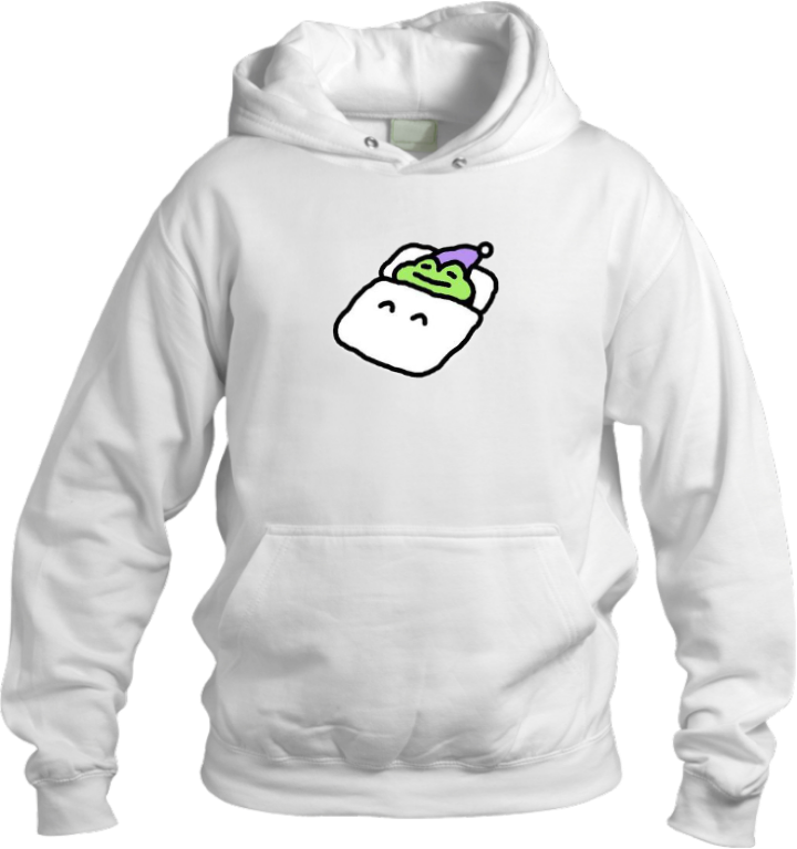 Frog Oversize Hoodie White 26