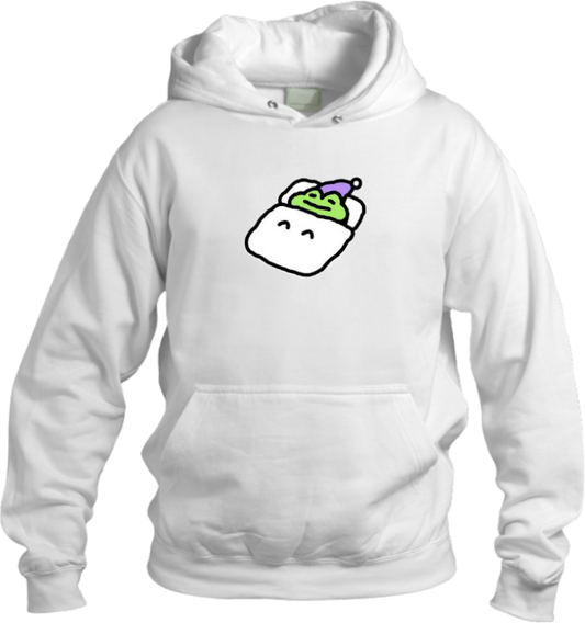 Frog Oversize Hoodie White 26