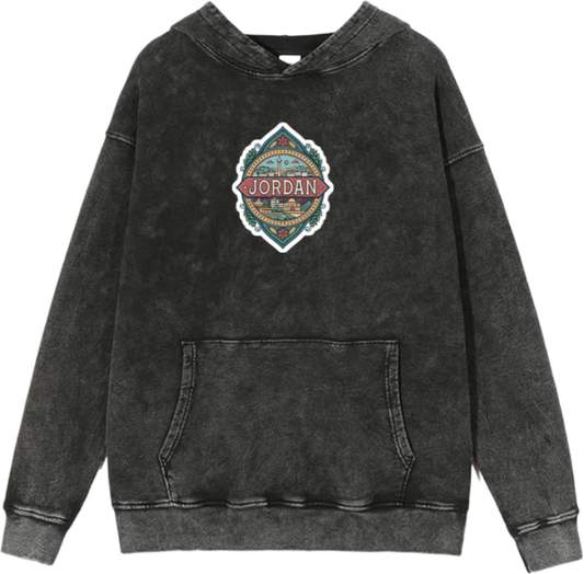 Jordan Oversize  Hoodie Washed gray 26