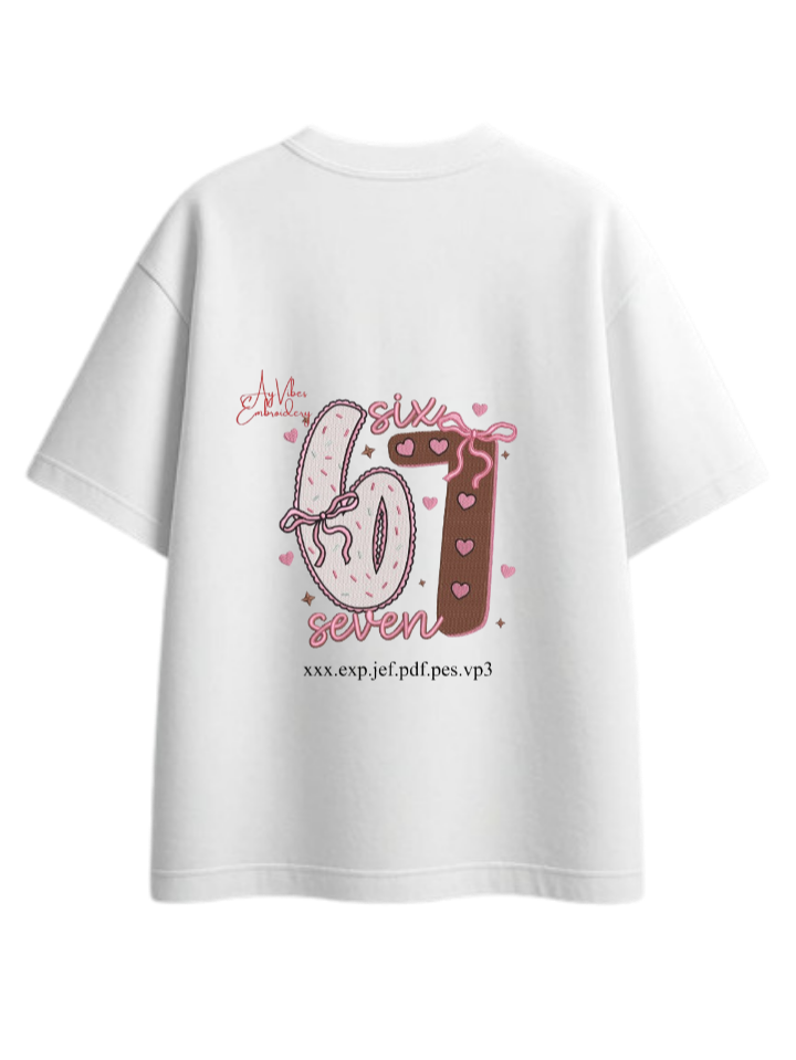 67 designs One Size t- shirt White Back 26